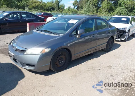 2009 Honda Civic Lx from USA, damaged, VIN 1HGFA15559L012109
